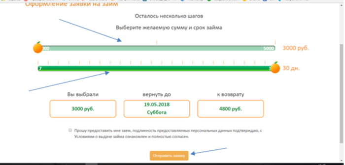  МФК Займ Экспресс – оформление заявки на займ 