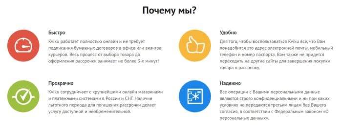 Виртуальная кредитная карта Квику - почему мы?