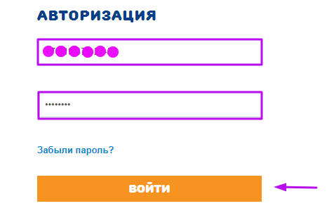 МКК ВикПэй Экспресс - авотризация